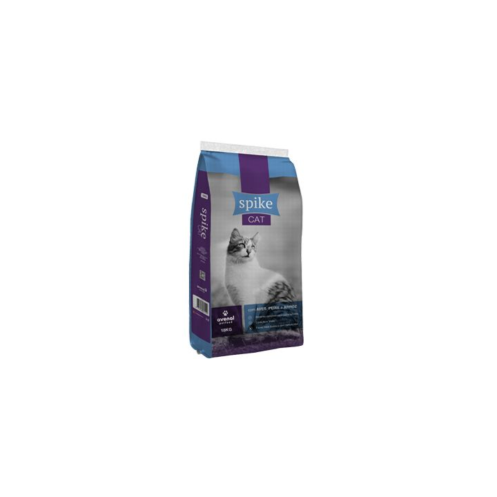 Spike Cat Aves Peixe e Arroz